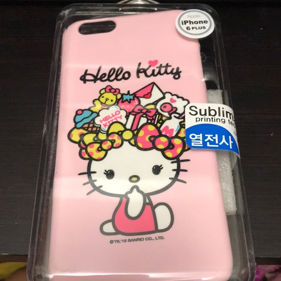 HELLO KITTY IPHONE 6 PLUS PHONE CASE - BRAND NEW - Picture 1 of 1